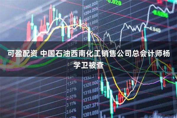 可盈配资 中国石油西南化工销售公司总会计师杨学卫被查